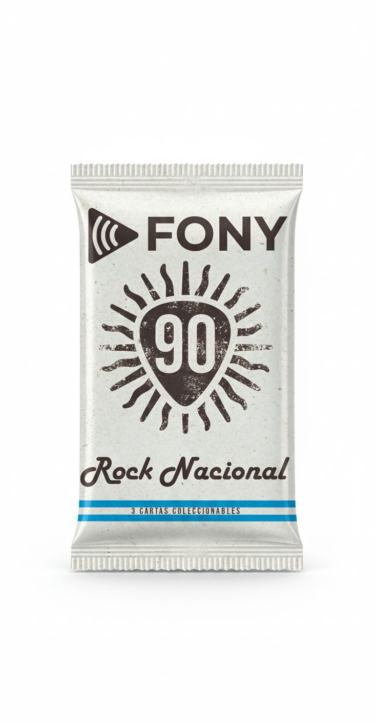 ROCK NACIONAL 90s 馃幐 - Sobre de 3 cartas